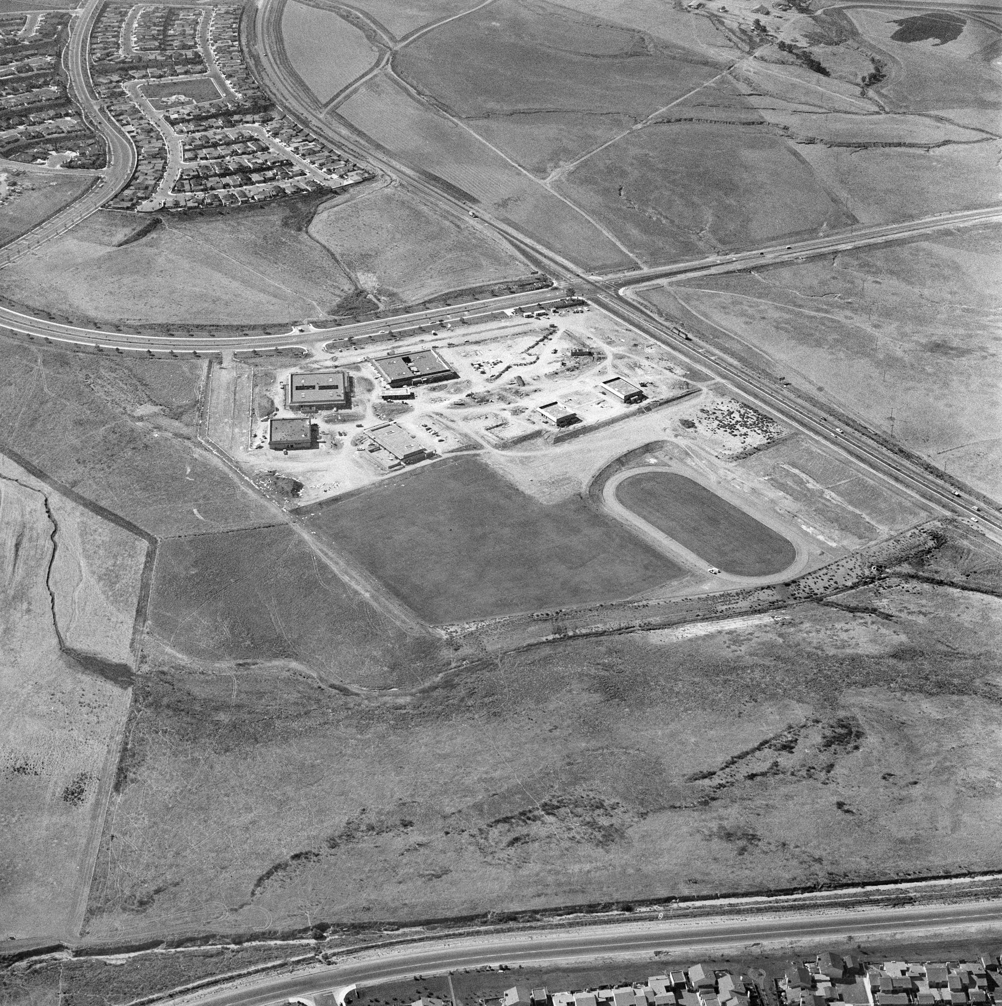 Aerial south 1970